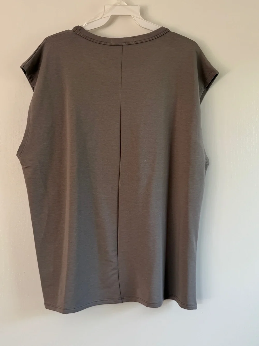 Western Cowboy Graphic Tee Top - Giddy Up Gray Soft Fleece Boho Casual